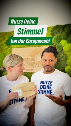 Katharina Schulze Instagram - Am 9. Juni ist Europawahl! 🗳️🇪🇺 Markiert euch den Tag fett im Kalender! Wenn ihr es nicht ins Wahllokal schafft, nutzt die Briefwahl 😊📮 Egal wie, wo und wann: Geht wählen und setzt euer Kreuz für ein starkes und geeintes Europa! ✅🇪🇺 #machenwaszählt #EU #europawahl #Grüne 

#mitbestimmen 🌍 #klimaschutz 🌱#frieden 🕊️ #bildung 📚 #gerechtigkeit ⚖️ #NutzedeineStimme #Europawahl2024 #EU2024 #UseYourVote #EUelections2024