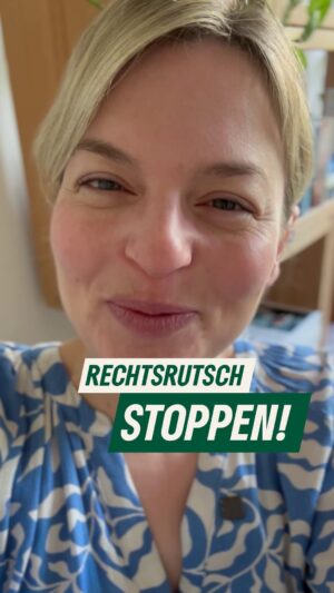 Katharina Schulze Instagram - Am Sonntag GRÜN wählen, gegen den Rechtsrutsch und für die Demokratie 🌻