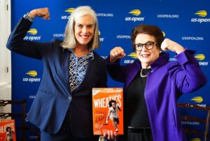 Katherine Clark Instagram - A tennis titan. A trailblazer. Billie Jean King has done it all.

This month, I had the distinct honor of meeting this living legend.

With @HouseDemocrats, we are working together for a more equal future for all Americans.