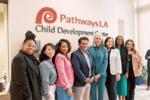Katherine Clark Instagram - I'm so grateful to have joined @RepJimmyGomez in LA for a tour of @Pathways_LA and to meet with their devoted child care providers. 

These workers are the heart and soul of our economy — empowering kids to get a strong start, parents to pursue their careers, and businesses to thrive.