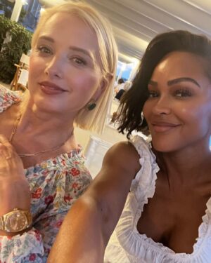 Katherine LaNasa Instagram - HAPPY BIRTHDAY @meagangood ! I'm so lucky to be your friend. I adore you, and I'm always so amazed by you and proud of you. Wonderful friend and all 'round kick ass woman! Have some shots for LaNasty tonight! 🎂💯🙏🏻🤍💕💋