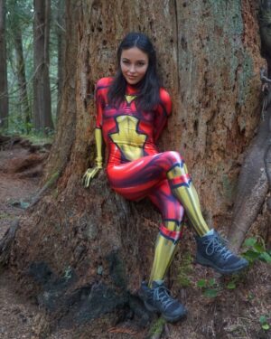 Katherine Ramdeen Instagram - Forgot to mention I’m also #Spiderman

I meant to say spiderMAN