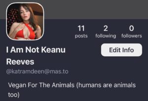 Katherine Ramdeen Instagram - Giving it a try, don’t be shy! 

Google MASTODON and sign up 

Search @katramdeen when you get there 😘