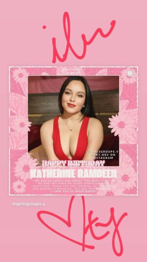 Katherine Ramdeen Instagram - thank you everyone for the birthday 🥳 wishes and @girlsgroups.y for this pretty post🙏💖🌸💓💞💕 #katramdeen #katherineramdeen #birthday #may30gemini