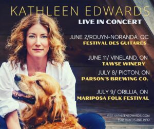 Kathleen Edwards Instagram - 🌴 June, July and August 🌴 ****canmore date revised to July 31st****