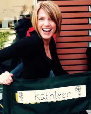 Kathleen Rose Perkins Instagram - #challengeaccepted I don’t know how to copy someone else’s post and paste it in my caption. So, this  is me at work, a long time ago. Hoping the #amptp steps up and makes a respectable deal with our union soon, so we can finally afford chairs with our names printed on them. Among other things.  #sagaftrastrong