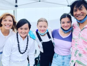 Kathleen Rose Perkins Instagram - Episode 3 of @doogiekamealohamd comes out tomorrow. Please tune in. It’s a hula delight!!! You’ll be driven to distraction!!! (Basically it’s about hula and cars) Mahalo!!!!! (Some pics I took while waiting to shoot)