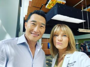 Kathleen Rose Perkins Instagram - Worked with this amazing one last week. Lucky me. @danieldaekim @doogie.kamealoha.md @disneyplus