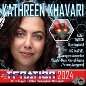 Kathreen Khavari Instagram - Excited to announce that I will be in Birmingham, UK for @tfnationltd 2024 in August!