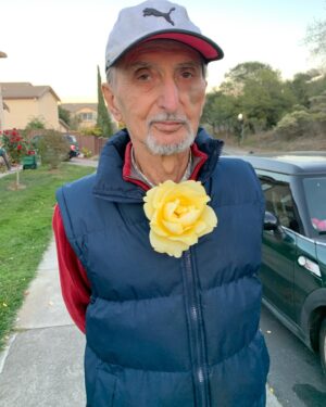 Kathreen Khavari Instagram - Goodbye to the love of my life, my heart, my soul, my everything.  He left us on sizdeh bedar. There was no limit to what this man would do for me. We would often joke that he would actually kill for me, but thankfully it never came to that. Since I was a kid, we started a tradition called “father and daughter day.” This almost always involved going to the movies (usually Grand Lake Theater), the toy store, museum, Fenton’s, Alcatraz! Whatever I loved, he loved. We shared the same interests, discussed literature, philosophy, science, art. He constantly wrote and recited poetry. We were both deeply moved by language. I am who I am because of him. I have his dark sense of humor, his quirks, his childlike curiosity for the little things (see “Dad” reel). He exposed me to yoga and meditation at a young age, taught me the importance of communicating your feelings and not keeping things inside. Most of my friends had seen him cry at some point because he was so sentimental and easily moved by films. I remember being a kid and thinking “Daddy must be a God,”because he had such a vast breadth of knowledge that he was always sharing with me. He helped me with all of my homework, no matter the subject, and if he didn’t know the material, he’d read my textbooks and then teach me with so much patience. He would make it a point to meet with all my teachers regularly, from kindergarten to high school. “They need to know your father cares.” In high school, I’d convince him to let me cut class. “Don’t tell your mom.” Then we’d spend the day going on adventures around Oakland and Berkeley, with him telling me his life stories. He loved deeply, and worried about me constantly. Friends would joke that he was in the trees following me around, making sure I was safe. And this man never, ever raised his voice at me or punished me. His voice is music to my ears. Since I was a kid, he would always say, “Man, as the Supreme Will manifestation, shall not succumb to fear, fury, fatigue, or frustration.” Okay, Daddy, I’ll try not to. To my favorite person: I love you and will miss you more than you’ll ever know. You’ll always be a god to me. Ali Mohammad Khavari Nov 15, 1934-Apr 1, 2023.