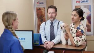 Kathreen Khavari Instagram - Reliving my glory days consists of watching this now off-air, improvised, Christopher Guest-directed #Petsmart #commercial. One of my favorite projects ever but also I was so nervous to work with someone I highly admired that I had to make a positive affirmation mantra tape and listen to it in the days leading up to filming. I also cried a lot in the days leading up to filming.