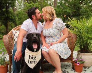 Katie Carpenter Instagram - Kevin wanted another dog and I said, “what about a baby?” 🤰

Brewing up a new member of our crew, due Halloween 2023. 🎃

Our journey to get here was challenging, but that just means that we’re in love with this miracle even more. 🥹💕
