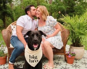 Katie Carpenter Instagram - Kevin wanted another dog and I said, “what about a baby?” 🤰

Brewing up a new member of our crew, due Halloween 2023. 🎃

Our journey to get here was challenging, but that just means that we’re in love with this miracle even more. 🥹💕