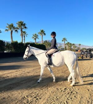 Katie Nehra Instagram - 1 year ago. 
It’s bitter sweet being here with a torn ACL. But here’s my girl and I in all our glory.
