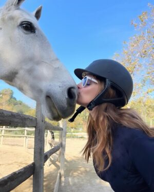 Katie Nehra Instagram - I’m 5 weeks post op #aclsurgery.
Tuesday was the 1st time I’ve ridden since my accident (grade 3 acl tear)which happened in October. It has been almost 3 months since being on a horse. Can I just tell you… that it’s going awesome. I have never even thought about this surgery not being successful. Not once. I just kept thinking about the day I would get back on Finney. I spoke to my knee, I’m not kidding. I am actually tearing up writing this. I also did everything my Drs told me to do. So post-op 4 hours a day I moved my leg. Now I work out in a gym with a PT, 2 hours a day 3x a week. And then on off days 1 hr at home. It’s not always easy, but any time it gets hard I think about how I need to become stronger to take my riding to the next level. Our minds are incredibly powerful. You must stay on track and surround yourself with people who are like minded. Because it matters.
XO