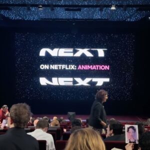 Katie Wilson Instagram - I had an animAZING time at the Next On Netflix: Animation Preview!! 📺 We got to see sneak peeks of SO many amazing new shows & movies coming to Netflix like:  #TwilightoftheGods #ExplodingKittens #TheImaginary #Pookoo #SpellBound #tombraiderlegendoflaracroft & SO MANY MORE! 🎥🍿 We even saw a preview of the last season of @bigmouthnetflix & next @arcaneshow chapter! 🤫

I got to meet the cast of #ultramanrising which looks so fun! 💪 

Netflix had fun themed foods & drinks at the event & even ANIMATED MEEEEE!! 🤩🙌🎉

I’ve been so impressed with Netflix’s animated slates thus far BUT JUST YOU WAIT TILL YOU SEE what they have in store for the next year !! 😱👌 

What @Netflix animated show(s) are YOU excited for!?!?
@netflixgeeked #netflix #nextonnetflix