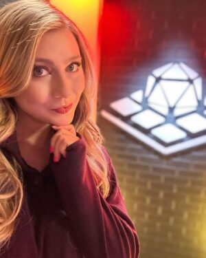 Katie Wilson Instagram - I am beyond excited & humbled to announce that #TabletopNews is now LIVE. 🎉 This project has been years in the making and, not gonna lie, has been extremely difficult to put together, both mentally & physically. 😓 I’m so proud of the incredible TTN team that helped bring this show to life. 🙏🏻 Thank you to those who supported us on Kickstarter & on social media, I truly couldn’t be more grateful. 

I hope you enjoy the first episode of Tabletop News on YouTube (@watchtabletop) ✨