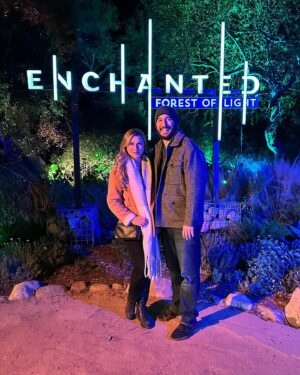 Katie Wilson Instagram - A magical double date night at @descansogardens ✨🌲🌕