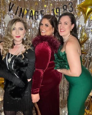Katie Wilson Instagram - Old Hollywood glam 🎬✨ 

I had such a wonderful time celebrating my bestie @despinascandalis Birthday! She truly knows how to throw a party!