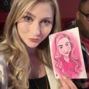 Katie Wilson Instagram - I had an animAZING time at the Next On Netflix: Animation Preview!! 📺 We got to see sneak peeks of SO many amazing new shows & movies coming to Netflix like:  #TwilightoftheGods #ExplodingKittens #TheImaginary #Pookoo #SpellBound #tombraiderlegendoflaracroft & SO MANY MORE! 🎥🍿 We even saw a preview of the last season of @bigmouthnetflix & next @arcaneshow chapter! 🤫

I got to meet the cast of #ultramanrising which looks so fun! 💪 

Netflix had fun themed foods & drinks at the event & even ANIMATED MEEEEE!! 🤩🙌🎉

I’ve been so impressed with Netflix’s animated slates thus far BUT JUST YOU WAIT TILL YOU SEE what they have in store for the next year !! 😱👌 

What @Netflix animated show(s) are YOU excited for!?!?
@netflixgeeked #netflix #nextonnetflix