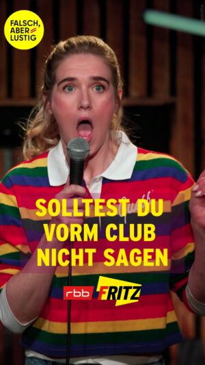 Katjana Gerz Instagram - Upsi.

#comedy #club #berghain