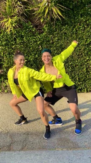 Katrina Rosita Instagram - Been working hard for Nationals 2021 🥇 you can find @jonathanquinones7 & I in the advanced hip hop duo ultra senior category - contestants #257

WE’RE COMING FOR THOSE JACKETS 🏆

Choreo: @besperon 
Music: Lose Control remix @dezmondx 

#losecontrol #udanationals #danceteam #dancereels