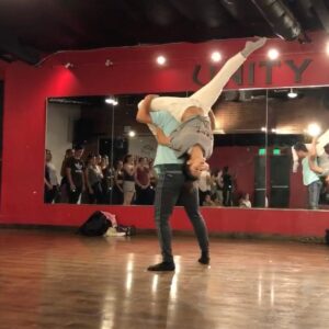 Katrina Rosita Instagram - Going through old things & found this from a couple years ago in @erica_klein ’s class (time flies   I miss dancing your moves 😭)⠀
⠀
I took it down back then for a stupid reason that had me questioning myself and where I was and what I deserved, but I remember feeling so good in this class that day so I’m finally gonna let that trump the dumb shit I accepted and let gaslight me. ⠀
⠀
Dancing with @paulkarmiryan ✨⠀
Song: Ghost by @mattgreshammusic ⠀
Choreo: @erica_klein ⠀