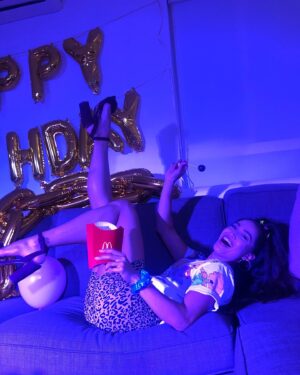 Katrina Rosita Instagram - Now that I’m somewhat recovered from celebrating, I just want to say a MAJOR THANK YOU to all ya’ll who reached out in some way to send birthday love ✨⠀⠀
⠀⠀
This birthday I felt a peace that I haven’t felt in a while and it’s a feeling I don’t want to take for granted. I feel so grateful to have the family & friendships & relationships I have — long term   new. I’m gonna do a quick brag and say that I feel like I’ve been surrounded by some of the best, especially this past year. ⠀
⠀
**special shout out to @jillianlenna and @lucasblanc for hosting a lil quarantine bday for me. I’ll be saying thank you all year.⠀
⠀⠀
Can’t say enough how much everyone’s words meant to me 💚 I felt so loved and am pumped to enjoy the fck out of this last year in my messy twenties, pandemic or not. ⠀⠀
⠀⠀
XOXO #freebritney ⠀⠀