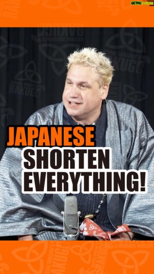 Katsura Sunshine Instagram - In Japan they love to abbreviate words and phrases - but sometimes…! From my debut in India.  What an amazing audience!!

#rakugo #英語落語 #india #japan #descendingstories #anime #bradpitt

Shows coming up in New York, London, Vancouver and Brussels!

See www.rakugo.lol for details!