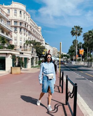 Katya Peneva Instagram - GM 💙 #cannes #france #travel #cannesfilmfestival