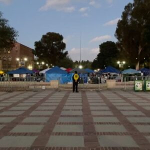 Kausar Mohammed Instagram - This past Friday, @amaliamegusta and I went to our alma mater to support the encampment. I have never been prouder of my UCLA. I kept tearing up because of the beauty of the space, the community care in action, and seeing people pray together at a protest. It was PEACEFUL and moving. Then, later in the weekend, counter protestors showed up on campus to  defend Isr**l’s genocide of 🍉 People, and have been harassing, attacking, and harming students. Last night, they lit fireworks into the students encampment and attacked them with bear spray (slide 6). And somehow, in some way, our media and politicians are calling our students —  who ALL OVER THE WORLD, are standing up for Palestine — calling them “terrorists”. Whats it gonna take to STOP THE GENOCIDE and hold perpetuators of violence  accountable, here -- and abroad? Sending strength and solidarity to our students all over the word, we are with you. 

Follow and check out @sjpatucla @ucladivest for ways to support the students. 
Ty @amaliamegusta for pics
