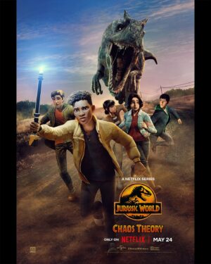 Kausar Mohammed Instagram - THE DINOS OUT THE BAG! 🦖 
The camp fam (& Yaz!) are back for #JurassicWorld #ChaosTheory and ooooooh this adventure is wilddddd. 🤩