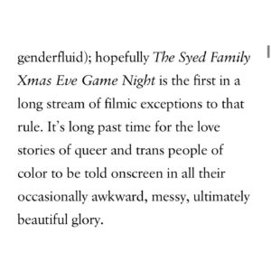 Kausar Mohammed Instagram - We landed in Toronto for tiff and opened our phones to THIS!!!!!! our article in @vogue!!! a big part of what’s been driving us this whole time, and why I wanted to write this, was to allow ourselves as queer muslim south asian folks to exist in JOY and FAMILY on screen.⁣
⁣
And this article sums it up so well: “It’s long past time for the love stories of queer and trans people of color to be told onscreen in all their occasionally awkward, messy, ultimately beautiful glory.”⁣
⁣
Thank you @specteremma for this beautifully written write up, it made my eyes water, thank you to our whole damn team EVERYONE in Involved who supported - 🙏🏽 allah @thefawz @amaliamegusta @andriarainewilson  lets celebrate.⁣
⁣
And this last photo is us at the YYZ airport opening up our phones to see this article!