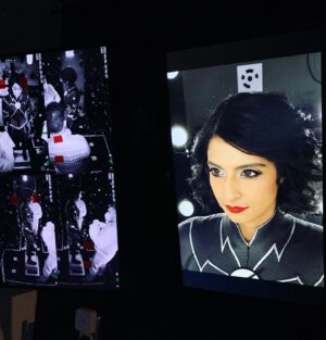 Kausar Mohammed Instagram - 🖤#fasttrack suited up 🖤
⚡️@cwtheflash⚡️

#fasttrack #meenadhawan #drmeenadhawan #flash #dc #arrowverse