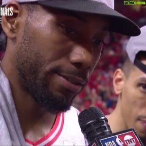Kawhi Leonard Instagram - 👏🏽Let’s go