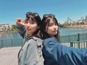 Kayano Masuyama Instagram - sis🩵 

#朱里乃 #加弥乃

#singer 👈👉 #actor
