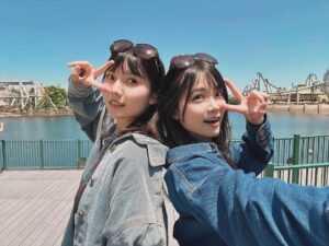 Kayano Masuyama Instagram - sis🩵 

#朱里乃 #加弥乃

#singer 👈👉 #actor