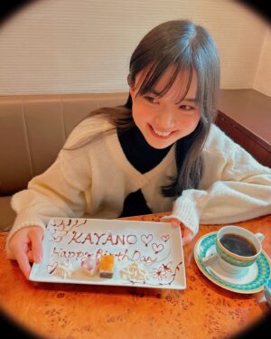 Kayano Masuyama Instagram - 本日30歳を迎えました！✨

よかったらこれからもよろしくお願いします☺️🤍

#出会ってくれて
#見つけてくれて
#気にかけてくれて
#ありがとうございます #本当に 
#ところで気になるのですが
#あなたのかやの
#どこから？？🧏‍♀️
#お誕生日プレゼントにぜひ教えてほしい！💬笑