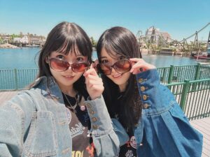 Kayano Masuyama Instagram - sis🩵 

#朱里乃 #加弥乃

#singer 👈👉 #actor