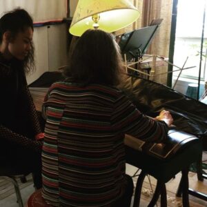 Kayla Briët Instagram - many warm feelings from today’s visit to Ms. Shao here in austin 🌼 Ms. Shao is originally from Guangdong, China and has been playing guzheng since childhood, learning from Master Xu Disheng. her traditional music has taken her to many countries all around the world and in Austin she founded and instructs the first texas guzheng music band—a rare gem to find in texas. it is a surreal moment to hear her play for us at her home today... an honor that this is the guzheng I will be playing and caring for this weekend for my first showcase at sxsw. heart is happy🌟 📸: @ziibiwan