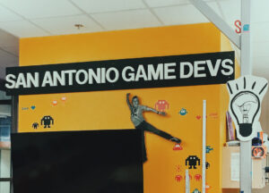 Kayla Briët Instagram - 🎮🌟 san antoniooo 🕹 we got to be a lil breakfast club and geek out about vr together and it was a very cool and fun time. i learned so much from you and the stories you want to create and see in the medium — keep in touch and next time let’s make more things !
.
many thank you’s to the humans of @saysi_sa for inviting me as a visiting artist this week, who i met thanks to @project1324   @sundanceorg. say sí is a free year-round after school arts program in san antonio. they have dedicated teaching artists for game dev   visual art   film/animation   more in a little labyrinth of studio workspaces and galleries.. i am very happy places like these exist. if you’re local to SA be sure to check out their exhibition “Stories Seldom Told” on may 4 and catch them at pax south con in the future :>
.
a lil bit of what we were up to: <day 1> artist talk   experiencing room-scale n building a little world together in the vive // <day 2> showing some work in process   an improv live-action 360 shoot/stitch/edit sesh
.
✌️
