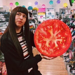 Kayla Briët Instagram - it's @thepbread and a tomato bread! 🍞🍅