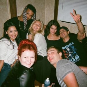 Kayla Heller Instagram - missing a few people but, a couple years ago this fantastic group of people got together and we made something really fun 🤍 we were up every night shooting until 7am in the morning for a week and a half straight and this photo was from one of those late nights :) I’m lucky it was them, no one would have handled me with such care.. bc lemme tell you, 4:30am kayla is a crazy kayla. 

#theressomeoneinsideyourhouse out on @netflixfilm now ! :)