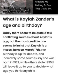 Actress Kaylah Zander HD Instagram Photos and Wallpapers December 2023