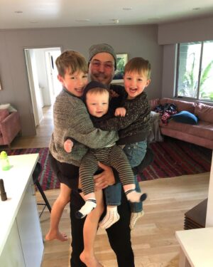 Kaylee DeFer Instagram - Happy Father’s Day to this man. Our life is crazy, but it’s our crazy. We love you and miss you so much. If you see @fitz on this tour, send him some Fathers Day love. #fathersday #fitzandthetantrums