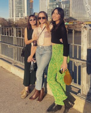 Kaylee DeFer Instagram - Girls trip outfit appreciation post: my girlfriend from my hometown of Tucson, AZ has been dealing vintage threads as long as I’ve known her. I’m talking almost 2 decades here. She has the most amazing taste and created a beautiful company where she provides curated vintage threads and home goods that are not only in great condition, but she also keeps them at a very reasonably price (which if you live in a big city, is so hard to come by). If you’re craving a special piece I HIGHLY recommend checking out her website @barnabyjackvintage. I went to her thinking I’d grab a dress or something and left with an entire wardrobe for my (first ever) girls trip. So, cheers to women running small businesses and absolutely crushing it. Give her site a visit. She drops new threads every week. You won’t regret it. 💗💗 #womenshistorymonth #smallbusiness #vintage #vintageclothing #barnabyjackvintage