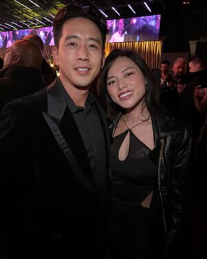 Kayli Tran Instagram - Telling everybody this is the real @steveyeun and @aliwong 😝 We will accept all the awards and compliments on behalf of the Netflix show BEEF 🏆🏆

A few of us from the cast of HBO The Sympathizer got to celebrate last night at the Golden Globes after party and kicking off 2024 with a bang! So proud of all we’ve accomplished so far as Asian Americans in entertainment. Can’t wait to share with the world what else we have in store for y’all! ☺️💪

#goldenglobes #thesympathizer #hbo #netflix #a24 #beefnetflix
