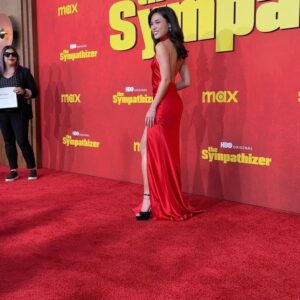Kayli Tran Instagram - It’s been such an honor to be here. Grateful for every moment. ❤️ Overwhelmed with all the love and support to seeing our project finally out on the big screen, to share and bond with our cast and crew in this experience, and to hopefully heal and grow closer with our families. Thank you to everyone who’s made it possible.

@sympathizerhbo 
@hbo
@streamonmax 
@a24
@officialteamdowney 
@rhombusmedia_official 
@jv8inc 
@viet_t_nguyen 

#thesympathizer #robertdowneyjr #sandraoh #parkchanwook #a24 #hbo #hbomax