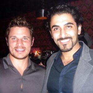 Kaysar Ridha Instagram - #TBT to @nicklachey and obviously, Kaysar Ridha. #loveisblind