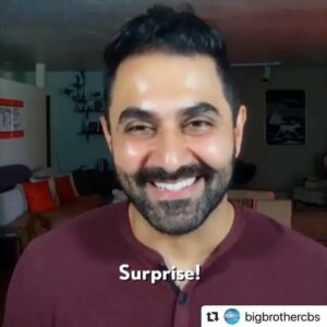 Kaysar Ridha Instagram - #Repost @bigbrothercbs 
・・・
Surprise! #BBKaysar is back and he’s definitely learned a thing or two. Watch him play on a new #BB22 this Sunday on @cbstv.
•
•
•
#KingKaysar #WhatUpKaysar #CBSBigBrother22 #BigBrother #BigBrotherAllstars
